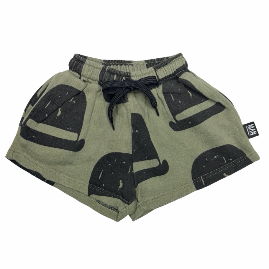 Little Man Happy Sweat Shorts